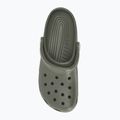 Crocs Classic Herren Pantoletten in staubigem Oliv 7