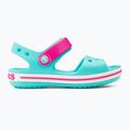 Crocs Crockband Kinder Sandalen pool/candy rosa 2