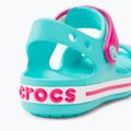 Crocs Crockband Kinder Sandalen pool/candy rosa 9