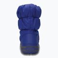 Crocs Winter Puff Kids Schneestiefel azurblau/hellgrau 3