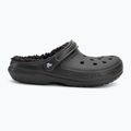 Crocs Classic Lined Clog Flip-Flops schwarz/schwarz 3