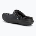 Crocs Classic Lined Clog Flip-Flops schwarz/schwarz 4