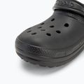 Crocs Classic Lined Clog Flip-Flops schwarz/schwarz 8