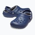 Crocs Classic Gefütterte Clog Flip-Flops navy/charcoal 14