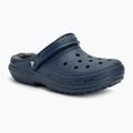 Crocs Classic Gefütterte Clog Flip-Flops navy/charcoal