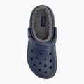 Crocs Classic Gefütterte Clog Flip-Flops navy/charcoal 6