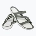 Crocs Swiftwater Sandal W smoke/weiß Damen Flip-Flops 9