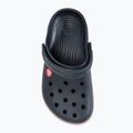 Crocs Crocband Clog Kinder-Flip-Flops navy/rot 6