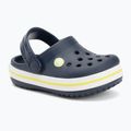 Crocs Crocband Clog Kinder-Flip-Flops navy/citrus