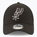Neue Era NBA Die Liga San Antonio Spurs Kappe schwarz 4