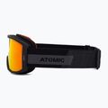 Skibrille Kinder Atomic Count Jr Cylindrical black/red flash AN51692 4