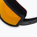 Skibrille Kinder Atomic Count Jr Cylindrical black/red flash AN51692 5