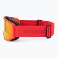 Skibrille Atomic Four HD red/red hd 4