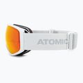 Atomic Revent Stereo hellgrau/rot Skibrille 4
