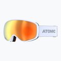Atomic Revent Stereo hellgrau/rot Skibrille 5