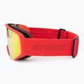 Skibrille Atomic Savor Stereo red/yellow stereo 4