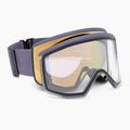 Atomic Four Pro HD Photo dunkellila/amber gold Skibrille