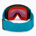 Skibrille Atomic Redster HD teal blue/silver hd 3