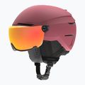Skihelm Atomic Savor Visor Stereo maroon/red stereo 2