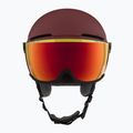 Skihelm Atomic Savor Visor Stereo maroon/red stereo 2