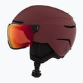 Skihelm Atomic Savor Visor Stereo maroon/red stereo 3
