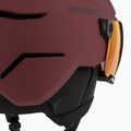 Skihelm Atomic Savor Visor Stereo maroon/red stereo 8