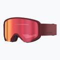 Skibrille Atomic Savor M Stereo maroon/red stereo