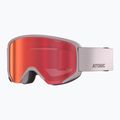 Skibrille Atomic Savor M Photo gull gray/red photo