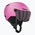 Kinder-Skihelm Atomic Revent Visor Jr pink/silver flash