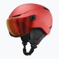 Kinder-Skihelm Atomic Revent Visor Jr red/red flash 2