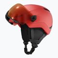 Kinder-Skihelm Atomic Revent Visor Jr red/red flash 3