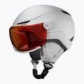 Kinder-Skihelm Atomic Revent Visor Jr white heather/red flash 2