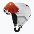 Kinder-Skihelm Atomic Revent Visor Jr white heather/red flash 3