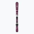 Kinder-Alpinski mit Bindung Atomic Maven Jr 100-120 + C5 GW red plum 2