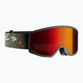Kinder-Skibrille Atomic Four Jr Flash graphic/olive/red flash