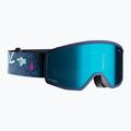Kinder-Skibrille Atomic Four Jr Flash graphic/ocean/blue flash