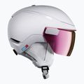 Skihelm Atomic Revent GT Amid Visor HD S2 white heather/pink copper