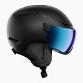Skihelm Atomic Revent Visor Stereo black/blue stereo