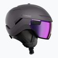 Skihelm Atomic Savor GT Visor Stereo iron ore/purple stereo