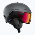Skihelm Atomic Savor GT Amid Visor Photo slate/red photo