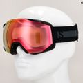Salomon Radium Photo Skibrille schwarz/rot 10