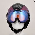 Skihelm CASCO SP-2 Photomatic Visier strukturiert himmlischer Farbverlauf matt 9