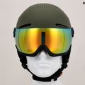 Alpina Arber Visor Q Lite Skihelm oliv matt 7