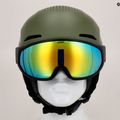 Alpina Alto Q-Lite Skihelm oliv matt 12