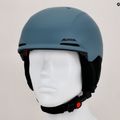 Alpina Brix dirt/blau matt Skihelm 10