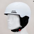 Alpina Brix Skihelm weiß/metallic matt 11