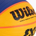 Wilson Fiba 3x3 Replica RBR Basketball blau/gelb Größe 6 3