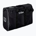 Basketball-Tragetasche Wilson Travel Basket 6 Ball black/silver