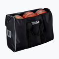 Basketball-Tragetasche Wilson Travel Basket 6 Ball black/silver 3