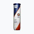 Wilson Roland Garros Clay Ct Tennisbälle 4 Stück gelb WRT115000 2